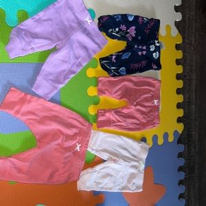 5 pairs of baby size 3m joggers